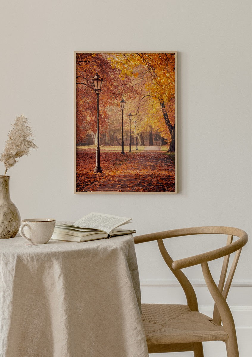 Autumn Walk Poster