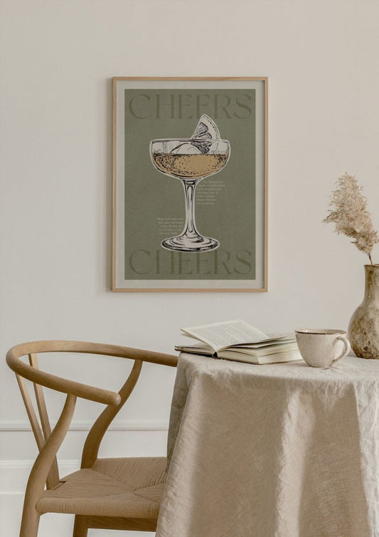 Cheers Daiquiri Poster