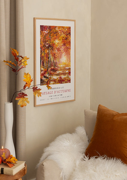 Paysage d’Automne No1 Poster