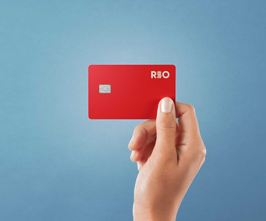 Watercolor rio design | credit card sticker | small chip | credit card skin for nursery and home wall decor.