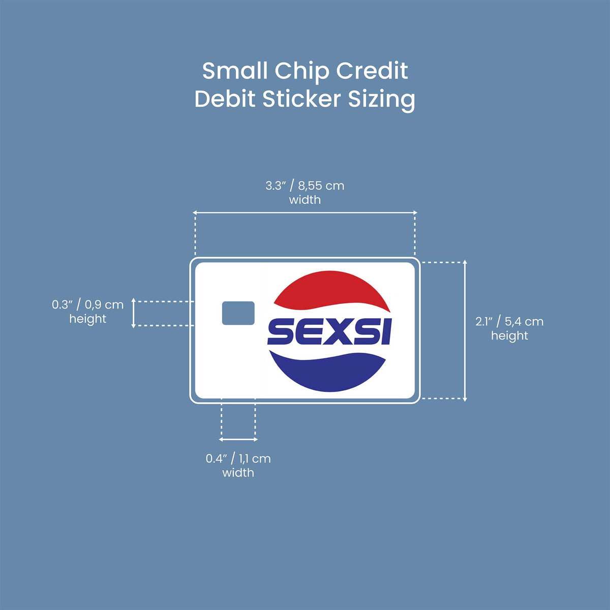 Sexsi - Premium Vinyl Credit Card Skin Cover by Wonderwallsboutique