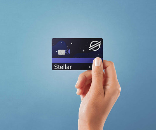 Watercolor stellar card design | credit card sticker | small chip | credit card skin for nursery and home wall decor.