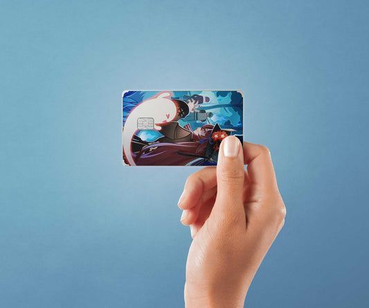 Watercolor tcg boo design | credit card sticker | small chip | credit card skin for nursery and home wall decor.
