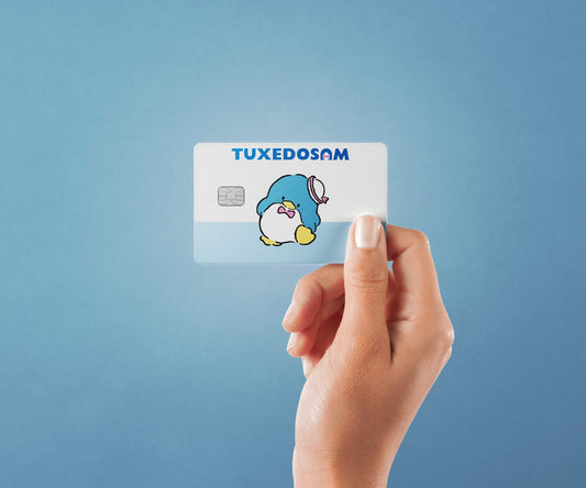 Tuxedosam Design | Credit Card Sticker | Small Chip | Credit Card Skin
