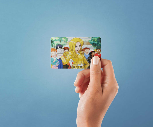 Ugh As If Design | Credit Card Sticker | Small Chip | Credit Card Skin
