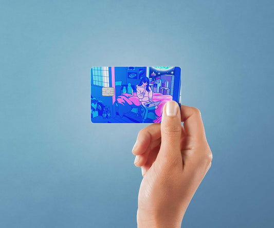 Vision Design | Credit Card Sticker | Small Chip | Credit Card Skin