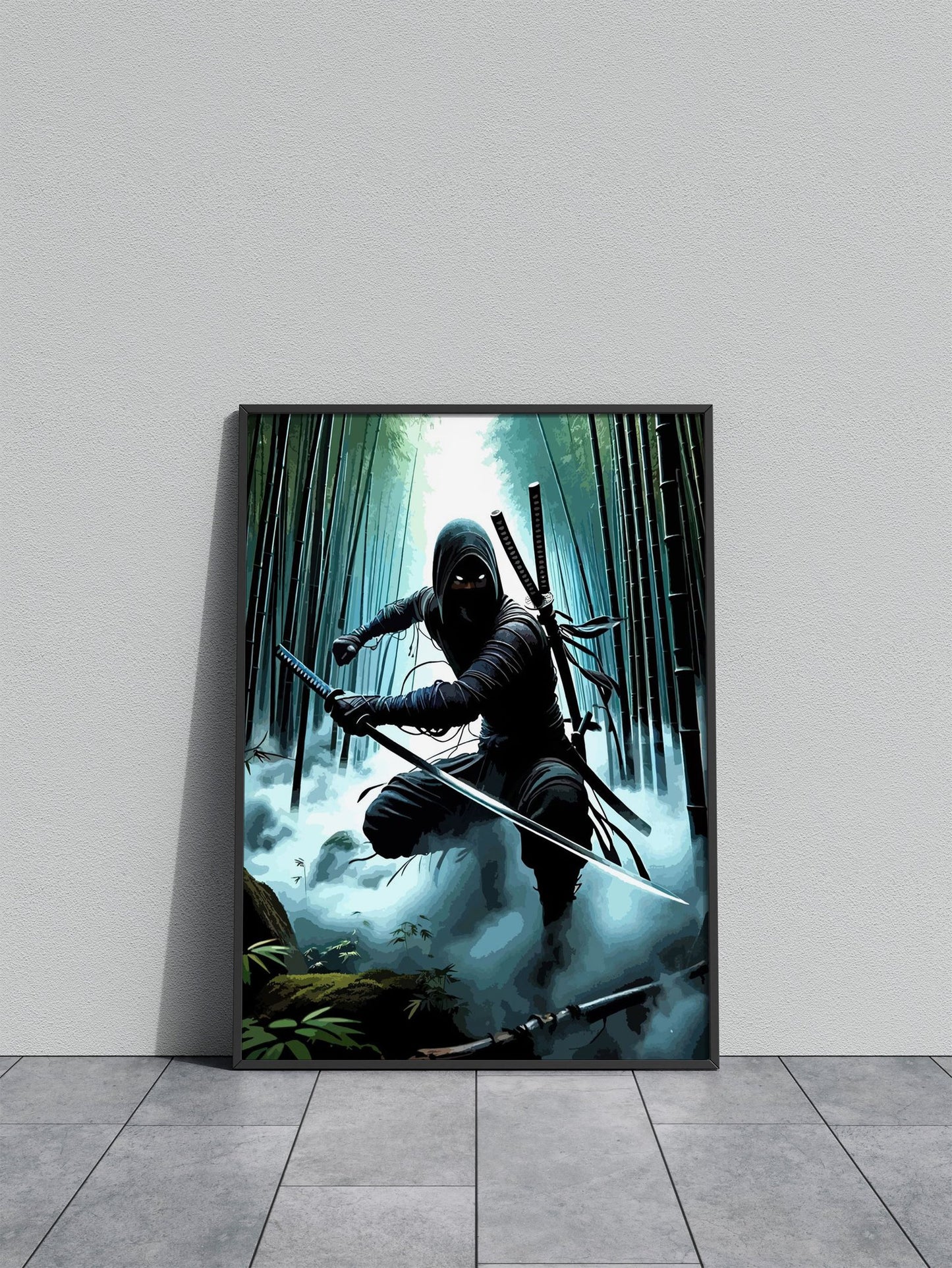 wariors samurai Asian Style Poster | Wall Art for Home & Office | High-Quality Print - High-Quality Visual Display