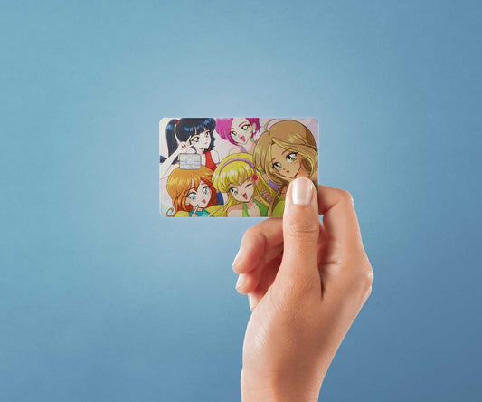 Winx Design | Credit Card Sticker | Small Chip | Credit Card Skin