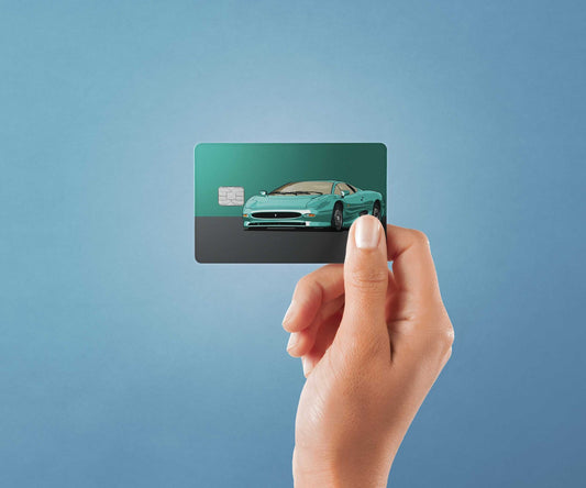 XJ220 Design | Credit Card Sticker | Small Chip | Credit Card Skin