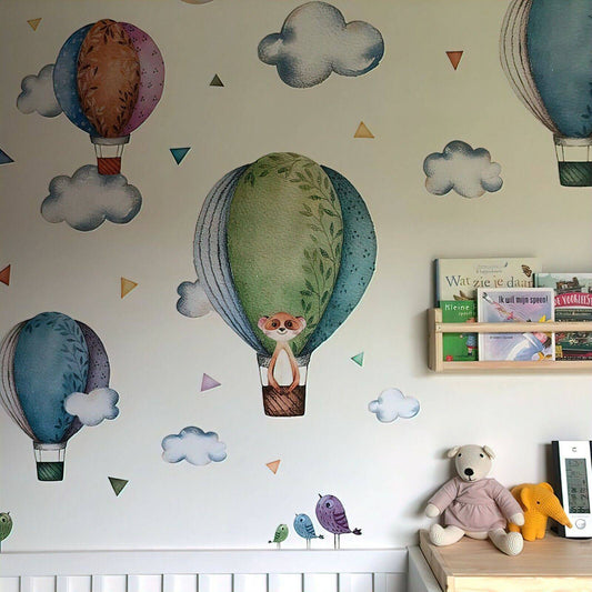 TROPICS GIRAFFE Wall decal for kids stickers kindergarten hand painted