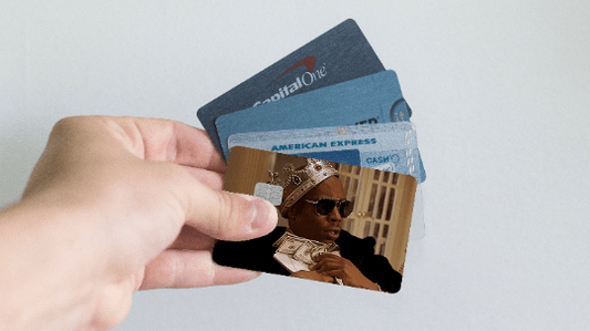 Dave Gets Oprah Credit Card Skin