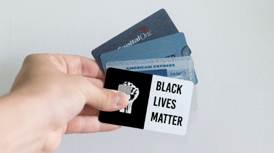 Black Lives Matter Faith Credit Card Skin