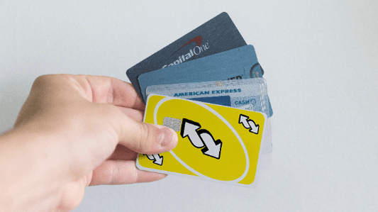 Uno Revers Yellow Card Uno Credit Card Skin