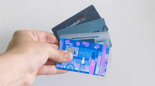 Late Night Cafe Design Credit Card Skin