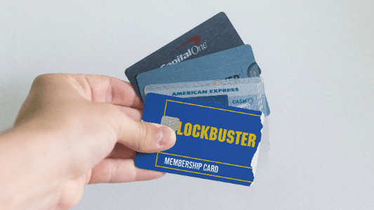 Blockbuster Membership Credit Card Skin