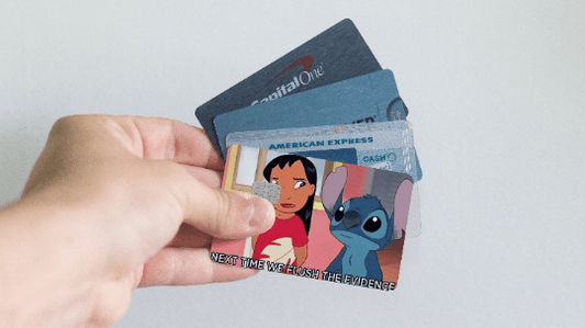 Next Time We Flush The Evidence Credit Card Skin