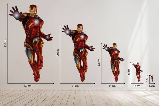 Iron Man Avengers Marvel Superhero Children Kids Bedroom Sticker Vinyl Decal