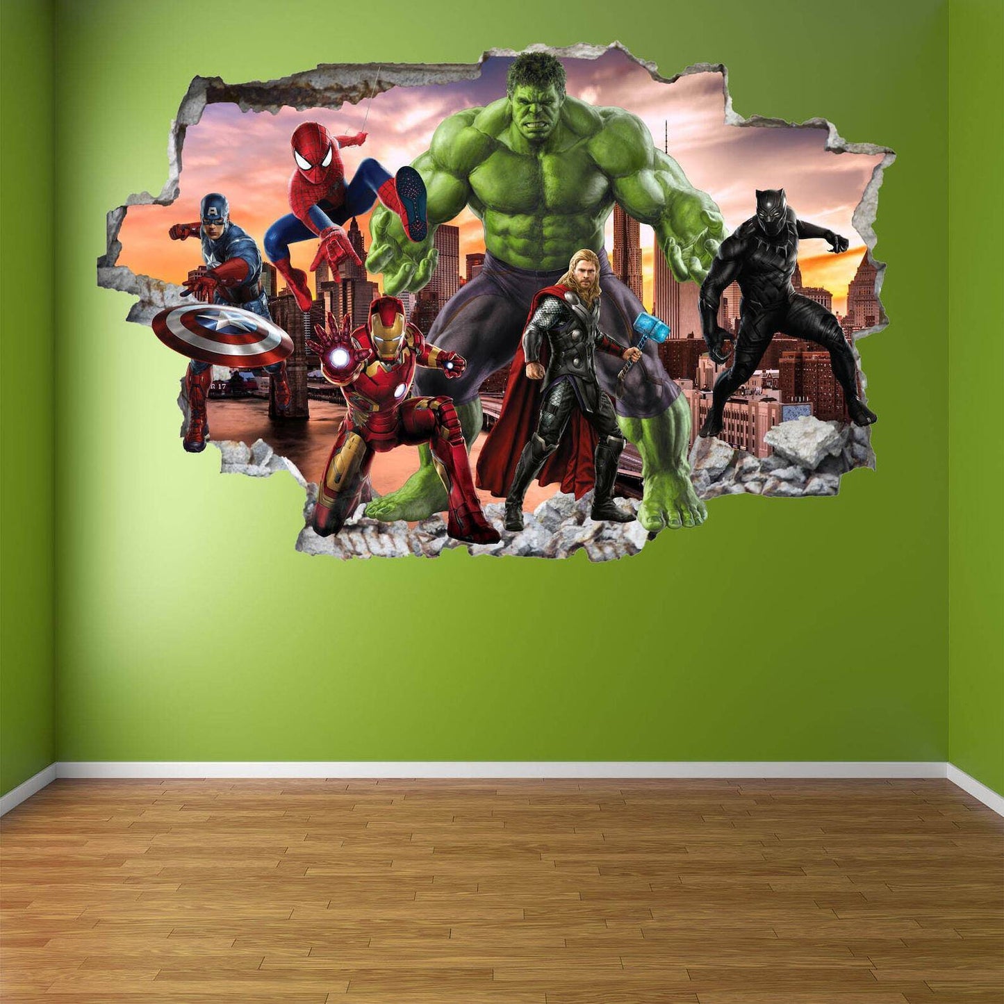 Superhero Wall Art Prints: Perfect for Boys' Bedroom Decor
