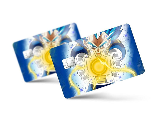 Dragon Ball Vegeta Final Flash Card Skin Credit Card Sticker Credit