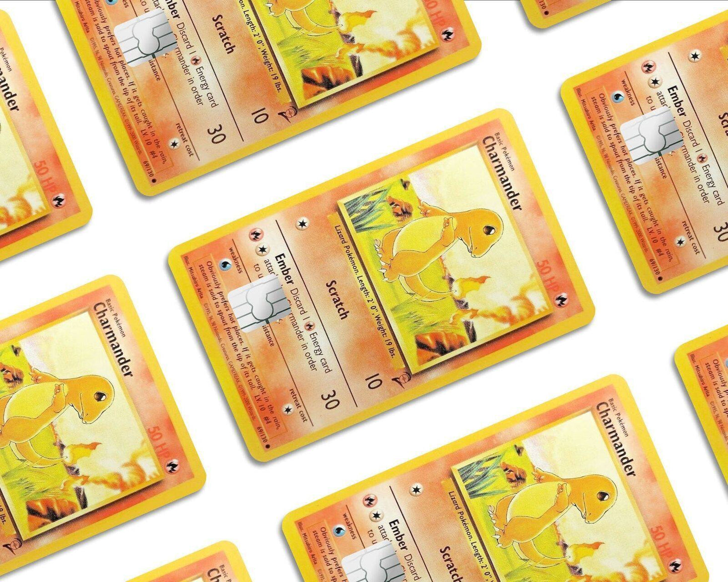 Charmander Pokemon Card Skin Credit Card Skin