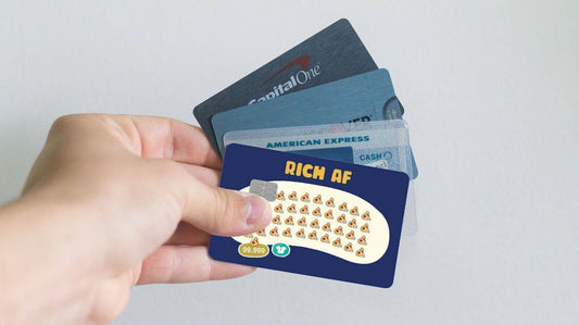 Rich AF Moneybags Credit Card Skin