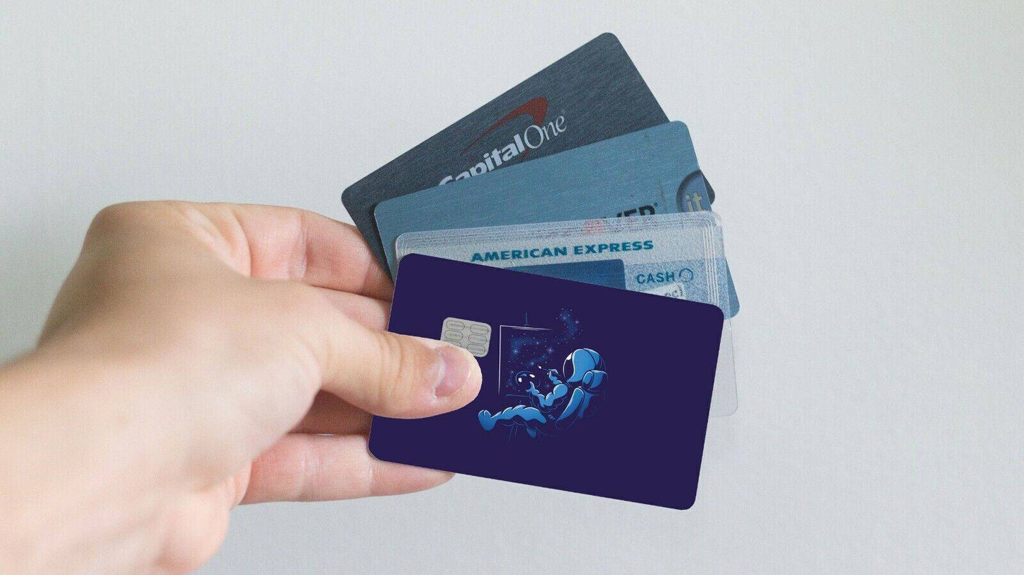 Space Art Credit Card Skin