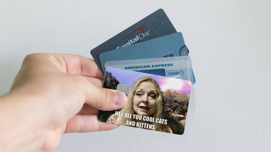 Hey All You Cool Cats Credit Card Skin