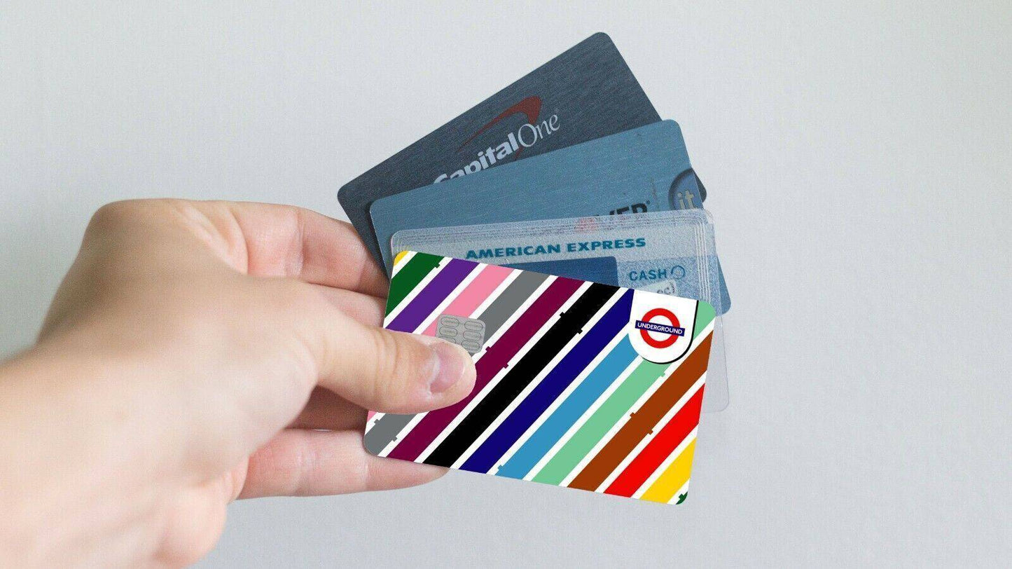 Underground Stripes Underground Credit Card Skin