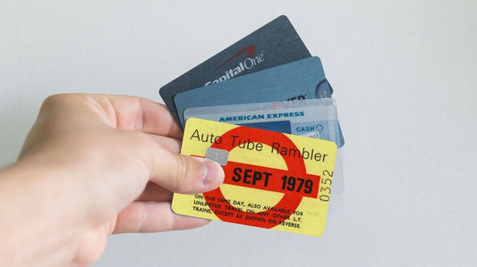 Tube Rumbler Ticket Underground Credit Card Skin