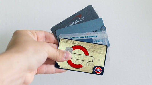 London Underground Roundel Underground Credit Card Sticker Credit Card Skin