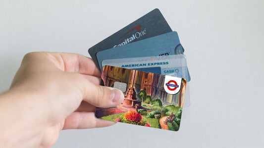 City Gardens Underground Credit Card Skin
