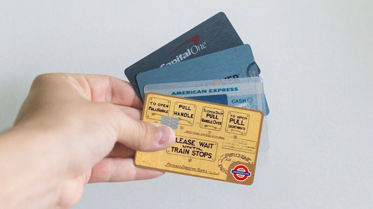 Direction Plates Underground Credit Card Skin