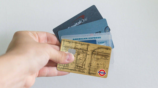 Inside The Transit Underground Credit Card Sticker Credit Card Skin