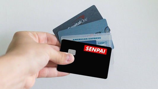 Senpai Anime Credit Card Skin