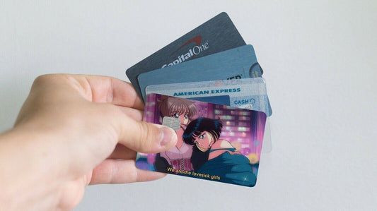 Lovesick Anime Credit Card Skin