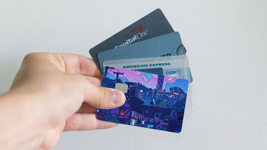 Lofi Night Anime Credit Card Skin