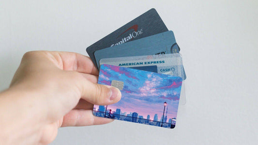 Lets go home Anime Credit Card Skin