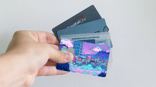 Lavender Town Anime Credit Card Skin