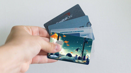 Dreaming Anime Credit Card Skin