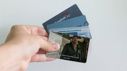 Joe Exotic Tiger King Credit Card Skin