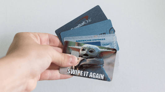 Baby Yoda Credit Card Skin