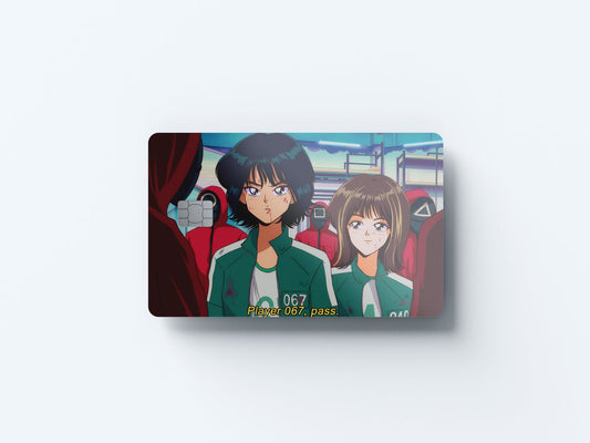 067 and 240 Design | Credit Card Sticker | Small Chip | Credit Card Skin