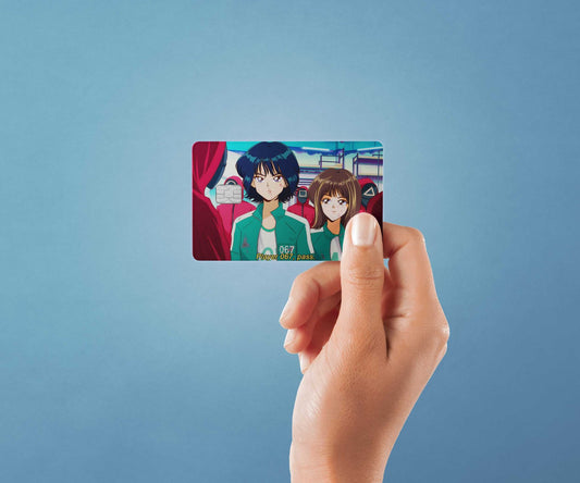 067 and 240 Design | Credit Card Sticker | Small Chip | Credit Card Skin