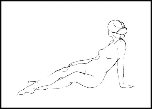 Nude Lines No2 Poster