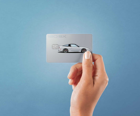 180SX Design | Credit Card Sticker | Small Chip | Credit Card Skin