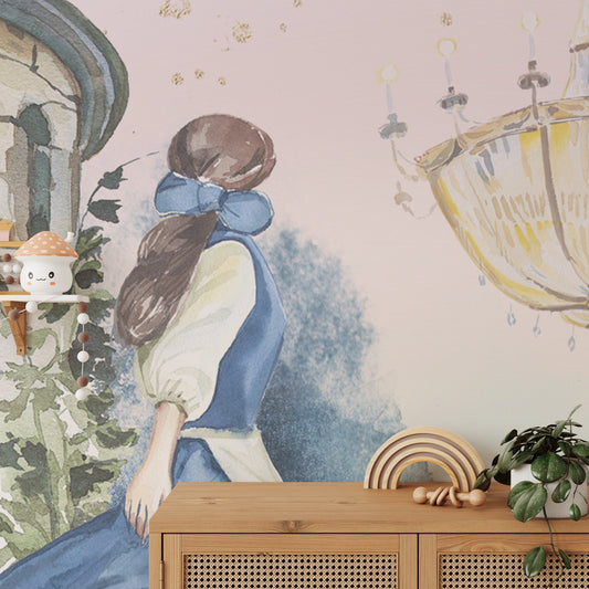 Beauty and The Beast Inspired Wall Mural