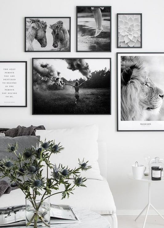 Watercolor celebration poster for nursery and home wall decor.