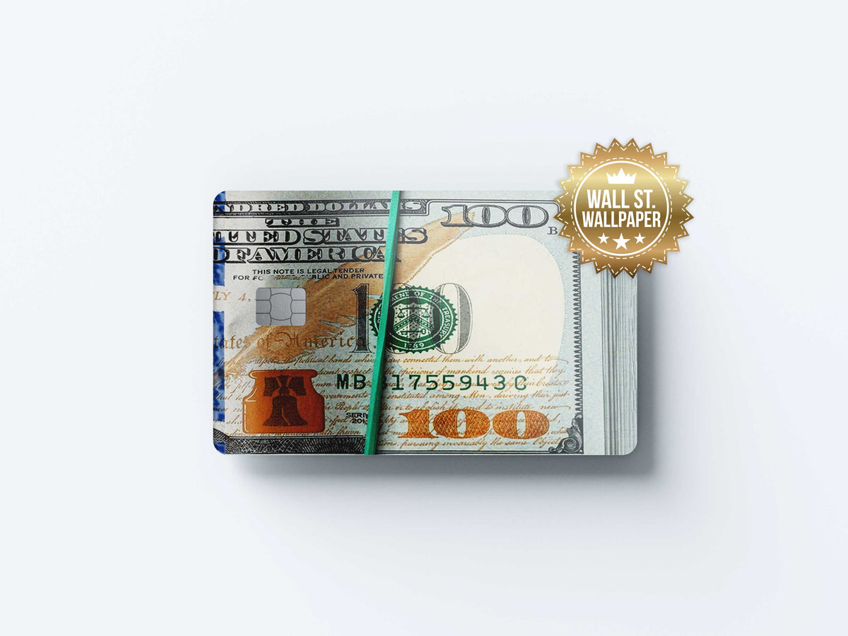 Bankroll - Premium Vinyl Credit Card Skin Cover by Wonderwallsboutique
