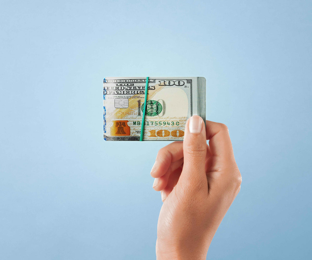 Bankroll - Premium Vinyl Credit Card Skin Cover by Wonderwallsboutique