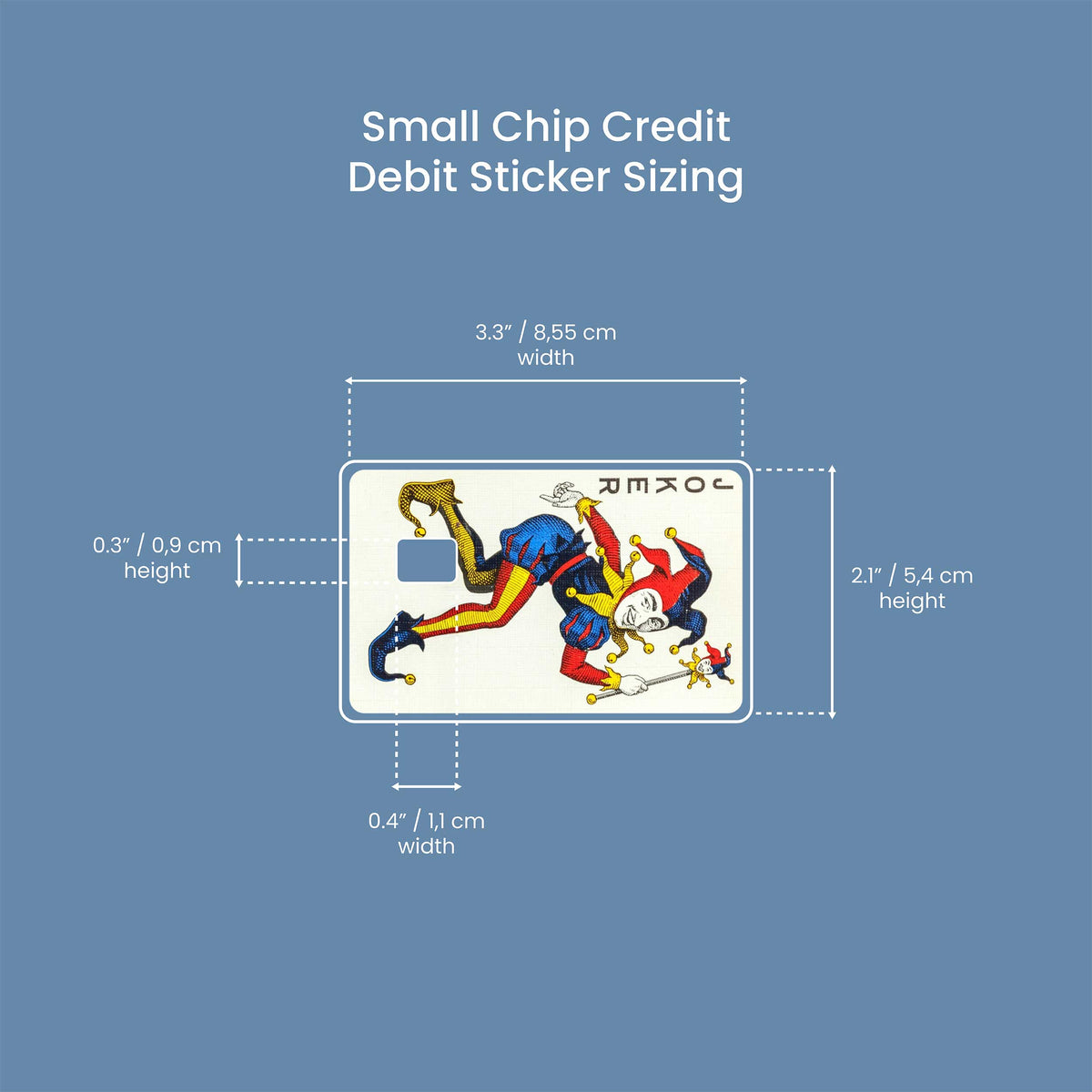 Joker - Premium Vinyl Credit Card Skin Cover by Wonderwallsboutique